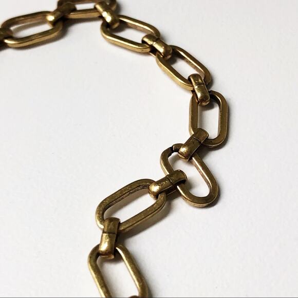 J. Crew Tortoise Shell Crystal Statement Necklace - Picture 7 of 8